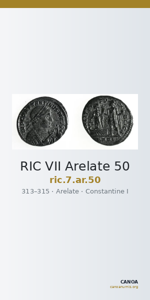 RIC VII Arelate 50 — CANOA