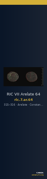 RIC VII Arelate 64 — CANOA