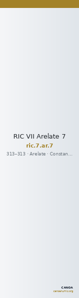 RIC VII Arelate 7 — CANOA