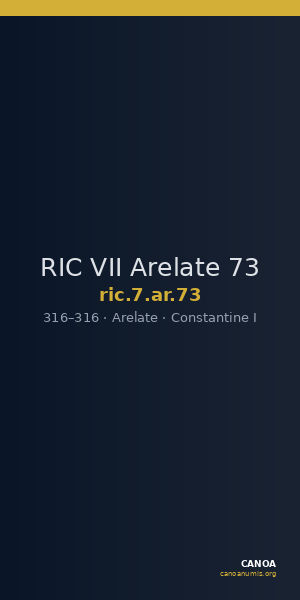 RIC VII Arelate 73 — CANOA