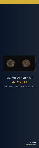 RIC VII Arelate 98 — CANOA