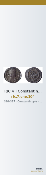 RIC VII Constantinople 104 — CANOA