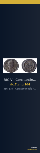 RIC VII Constantinople 104 — CANOA