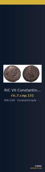 RIC VII Constantinople 131 — CANOA
