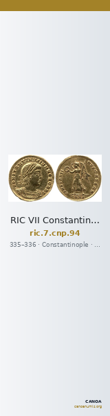 RIC VII Constantinople 94 — CANOA