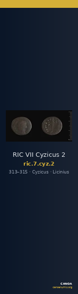 RIC VII Cyzicus 2 — CANOA