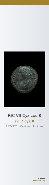 RIC VII Cyzicus 8 — CANOA