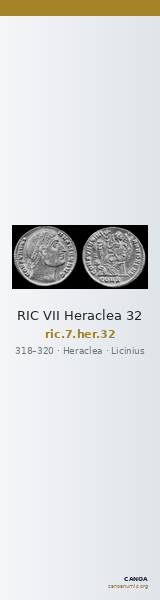 RIC VII Heraclea 32 — CANOA