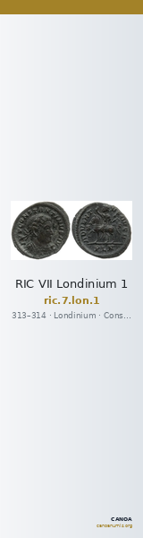 RIC VII Londinium 1 — CANOA