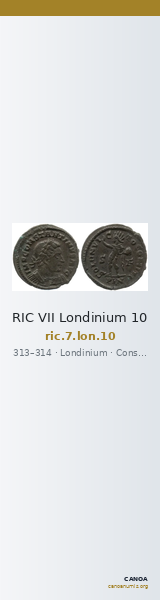 RIC VII Londinium 10 — CANOA
