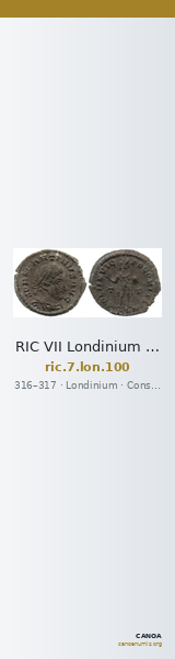 RIC VII Londinium 100 — CANOA