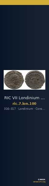 RIC VII Londinium 100 — CANOA