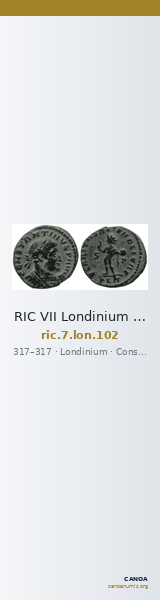 RIC VII Londinium 102 — CANOA