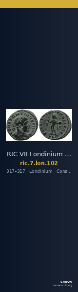 RIC VII Londinium 102 — CANOA
