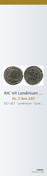 RIC VII Londinium 107 — CANOA