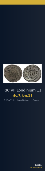 RIC VII Londinium 11 — CANOA