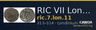 RIC VII Londinium 11 — CANOA