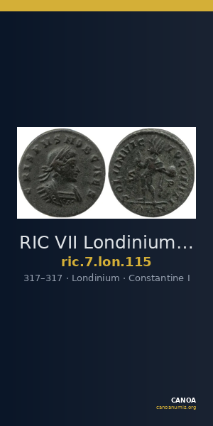RIC VII Londinium 115 — CANOA