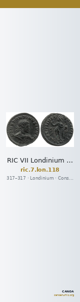 RIC VII Londinium 118 — CANOA