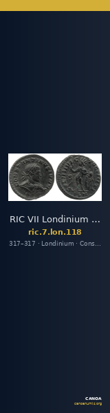 RIC VII Londinium 118 — CANOA