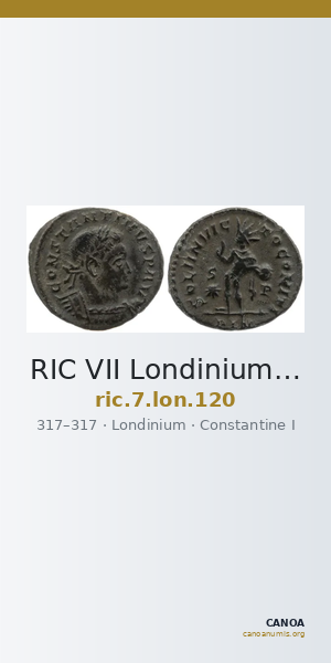 RIC VII Londinium 120 — CANOA