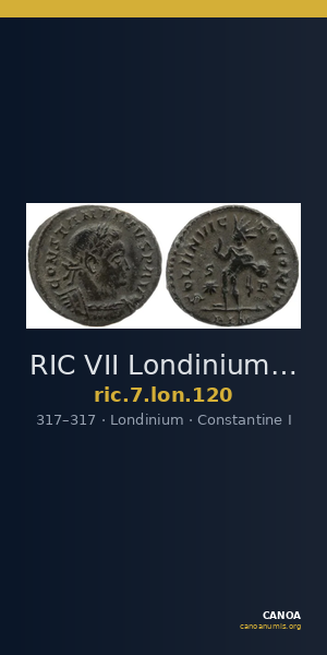 RIC VII Londinium 120 — CANOA