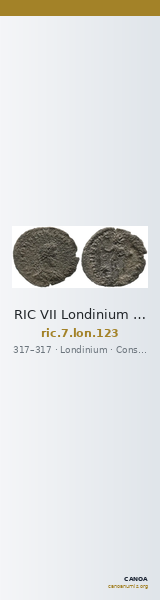 RIC VII Londinium 123 — CANOA
