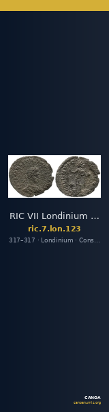 RIC VII Londinium 123 — CANOA