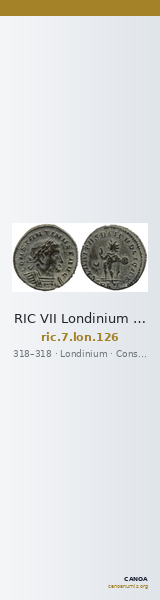 RIC VII Londinium 126 — CANOA