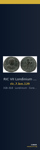 RIC VII Londinium 129 — CANOA