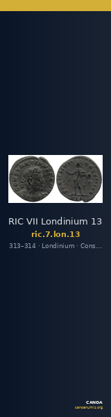 RIC VII Londinium 13 — CANOA