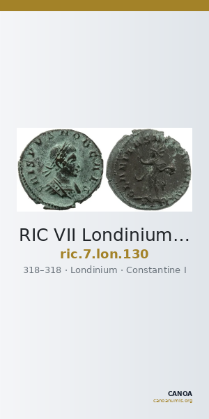RIC VII Londinium 130 — CANOA