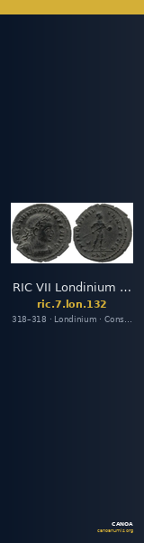 RIC VII Londinium 132 — CANOA