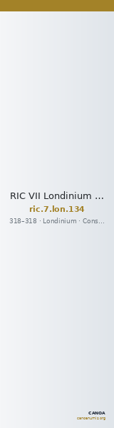 RIC VII Londinium 134 — CANOA
