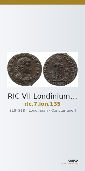 RIC VII Londinium 135 — CANOA