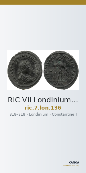RIC VII Londinium 136 — CANOA