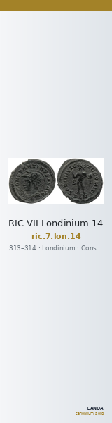 RIC VII Londinium 14 — CANOA