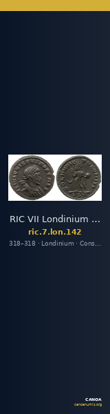 RIC VII Londinium 142 — CANOA