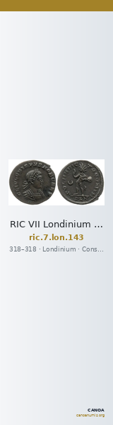 RIC VII Londinium 143 — CANOA