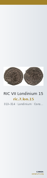 RIC VII Londinium 15 — CANOA