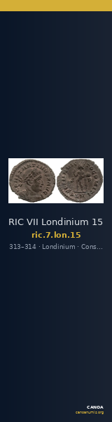 RIC VII Londinium 15 — CANOA