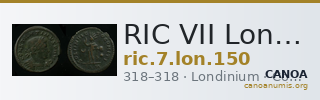 RIC VII Londinium 150 — CANOA