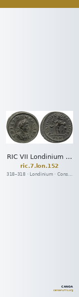 RIC VII Londinium 152 — CANOA