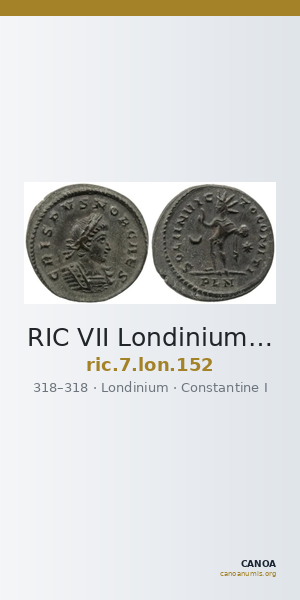 RIC VII Londinium 152 — CANOA