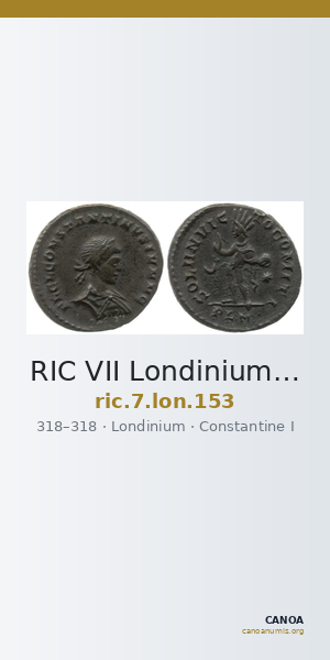 RIC VII Londinium 153 — CANOA