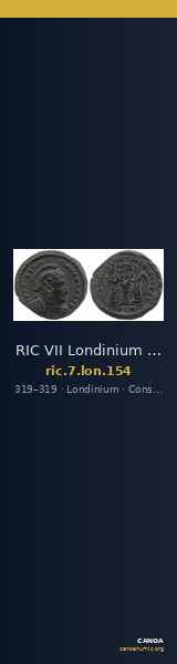 RIC VII Londinium 154 — CANOA