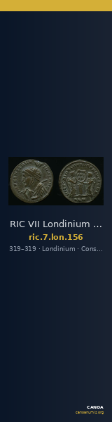 RIC VII Londinium 156 — CANOA