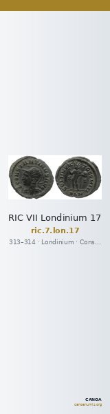 RIC VII Londinium 17 — CANOA