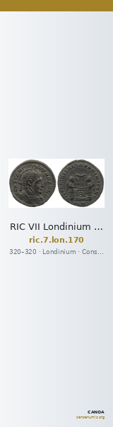 RIC VII Londinium 170 — CANOA