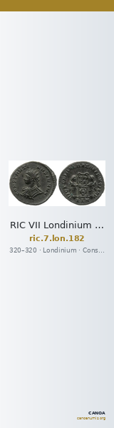 RIC VII Londinium 182 — CANOA